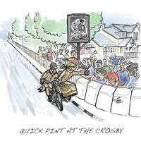 Quick Pint At The Crosby